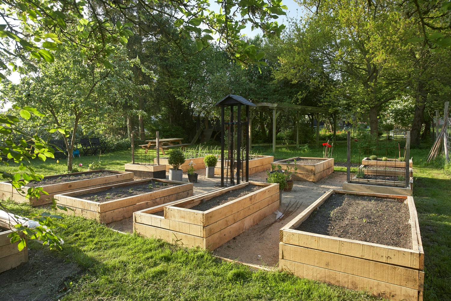 Kjøkkenhage med høybed Dette skal du vite før du bygger høybed